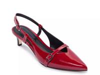 Marietta Pump Dark Red Patent Leather view