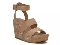 Valintina Wedge Sandal Putty view