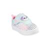 Twinkle Toes Twi-Lites Twinkle Pets Sneaker - Kids' Light Pink/Mint Green view