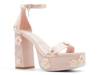 x Wicked Beautifical Platform Sandal Light Pink view