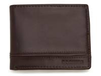 Cordovan Leather Bifold Wallet Dark Brown view