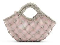 x Wicked Glamorous Gal Clutch Pink Iridescent/Silver Metallic view