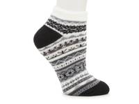 Nordic Women's Quarter Ankle Socks Ivory/Black/Grey view