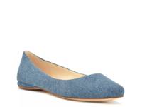 Speak Up Ballet Flat Denim Blue view
