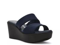 Pace Wedge Sandal Navy view