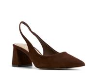 Uliana Pump Dark Brown Suede view
