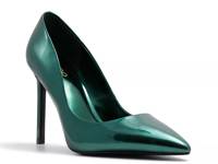 Lala Pump Green Metallic view