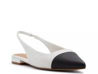 Fleure Ballerina Flat White view