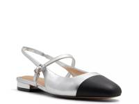 Sadey Flat Silver Metallic view