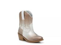 Texas Western Bootie - Kids' Bronze Metallic view