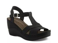 Natala Wedge Sandal Black view