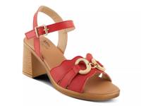 Sardinia Sandal Red view