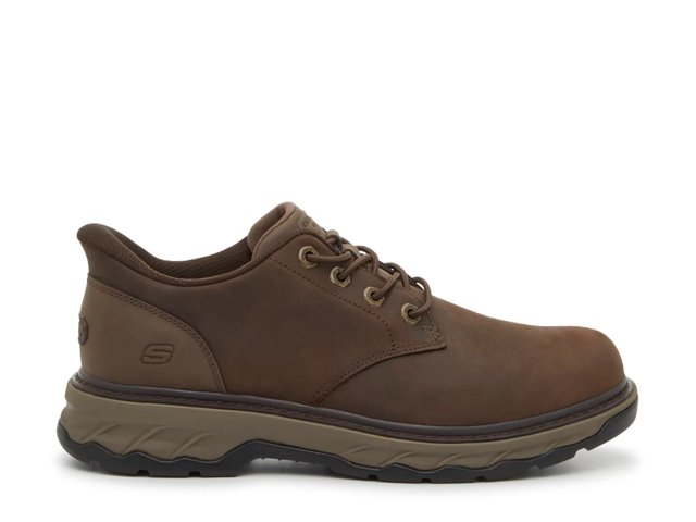 Skechers Relaxed Fit Skechers Men's Expected Oxfords Skechers USA  Slip-Ins Relaxed Fit -Lockett-Gustav 12 Men's Cocoa