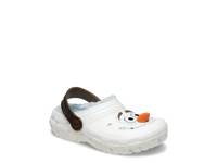 Frozen Olaf Classic Clog - Kids' White view