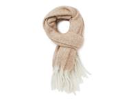 Pocket Scarf Sand Herringbone Print view