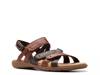 Elizabell Gem Sandal Dark Brown/Cognac view