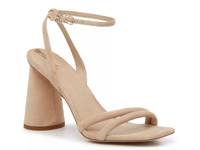 Kia Sandal Taupe Suede view