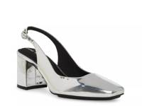 Livy Pump Silver Metallic Synthetic view