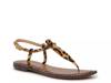 Gigi Sandal Brown & Black Leopard Print view