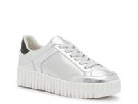 Oscar Platform Sneaker - Women's Silver Metallic view