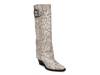 Rowena Foldover Boot Off White/Black Snake Print view