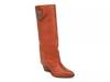 Rowena Foldover Boot Sienna Red/Rust view