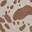 Hello Penny Loafer Brown Cow Print Fabric view