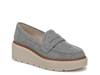 Nice Day Max Wedge Penny Loafer Light Grey view