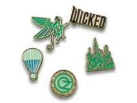 Wicked Jibbitz Set - 5 Pack Multicolor view