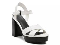 Chypre Platform Sandal White view