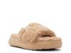 Gelato Lux Slide Sandal - Women's Beige/Brown Sherpa view