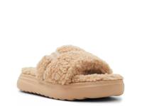 Gelato Lux Slide Sandal - Women's Beige/Brown Sherpa view