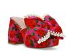 Mely Platform Sandal Fuchsia Floral view