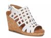 Kennedy Wedge Sandal White view