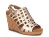 Kennedy Wedge Sandal Gold Metallic view