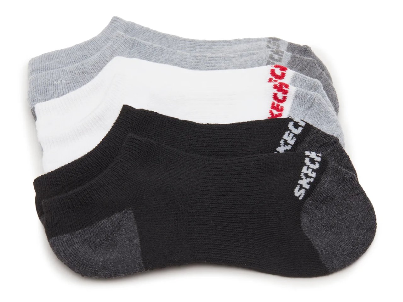 Terry Kids' No Show Socks - 6 Pack