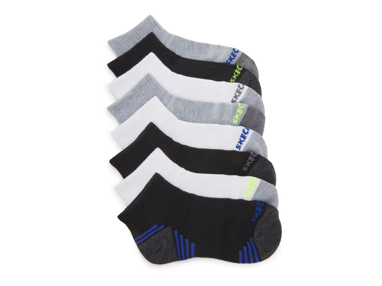 Quarter Kids' Crew Socks - 8 Pack