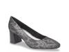 Jilan Pump Silver Fabric view