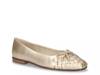 Francie Flat Gold Metallic view