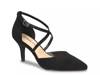 Zabella Pump Black Suede Fabric view