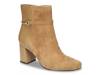 Quincy Bootie Cognac Suede view