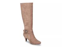 Rima Boot Taupe Fabric view