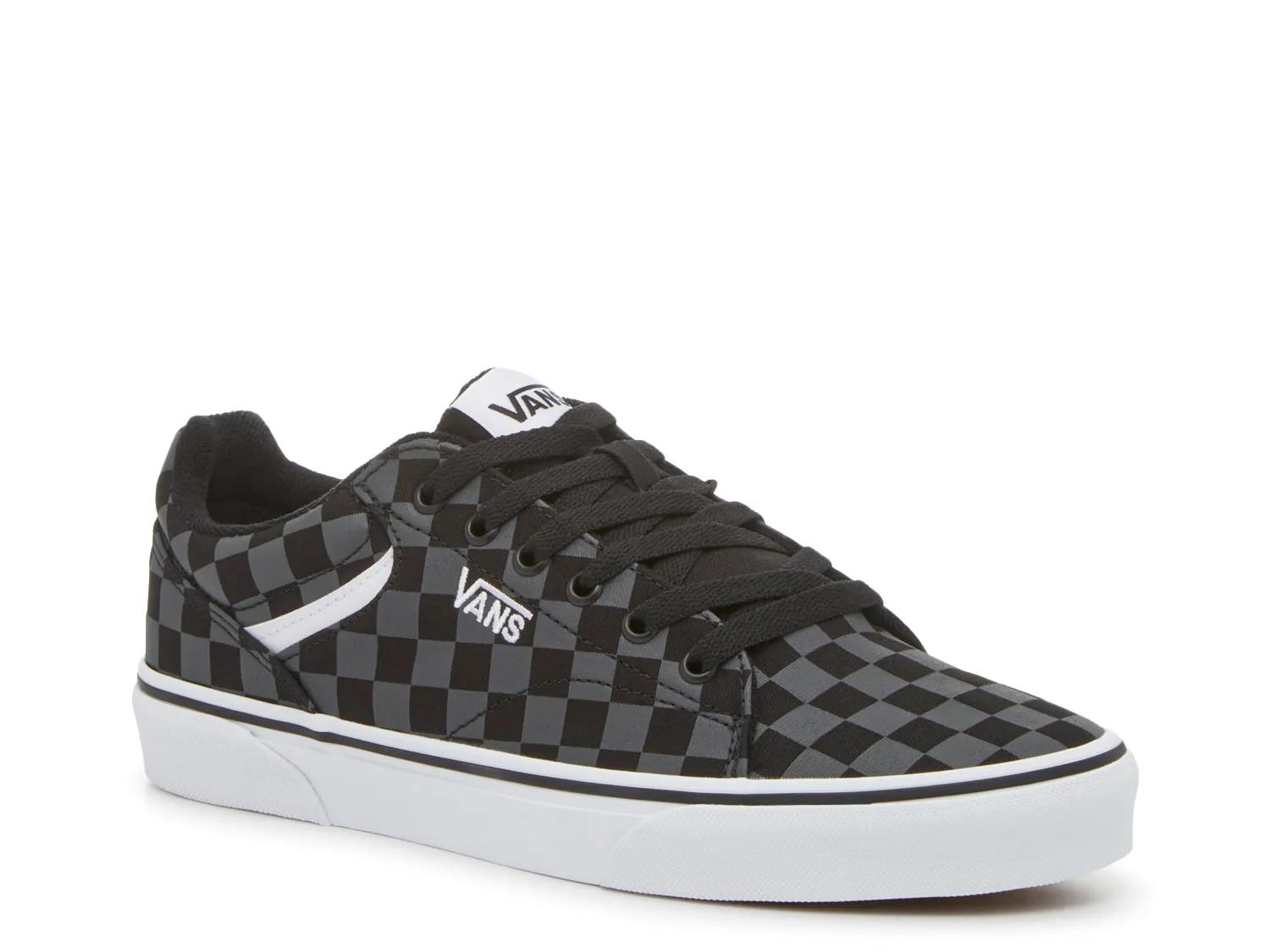 Vans Seldan Checkerboard Skate Shoes Canvas Black White Mens Sz 11.5 VN000CT3BA2 Vans Seldan Checkerboard Skate Shoes Men main image 3
