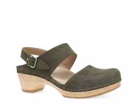 Lucia Clog Ivy Green view