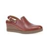 Sheridan Wedge Clog Brick Red view