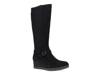 Shelia Wedge Boot Black view