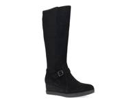 Shelia Wedge Boot Black view