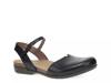 Rowan Sandal Black Waxed Leather view