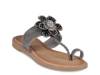 Blossom Sandal Black Grey Snake Print view