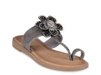 Blossom Sandal Black Grey Snake Print view